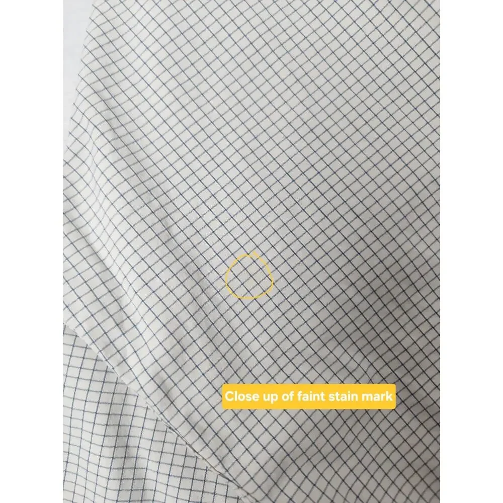 Banana Republic Men's Slim Fit M Medium Pearl Snap Checkered Western Shirt